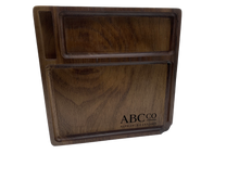 Load image into Gallery viewer, ABC Co - Walnut Wood Rolling Tray